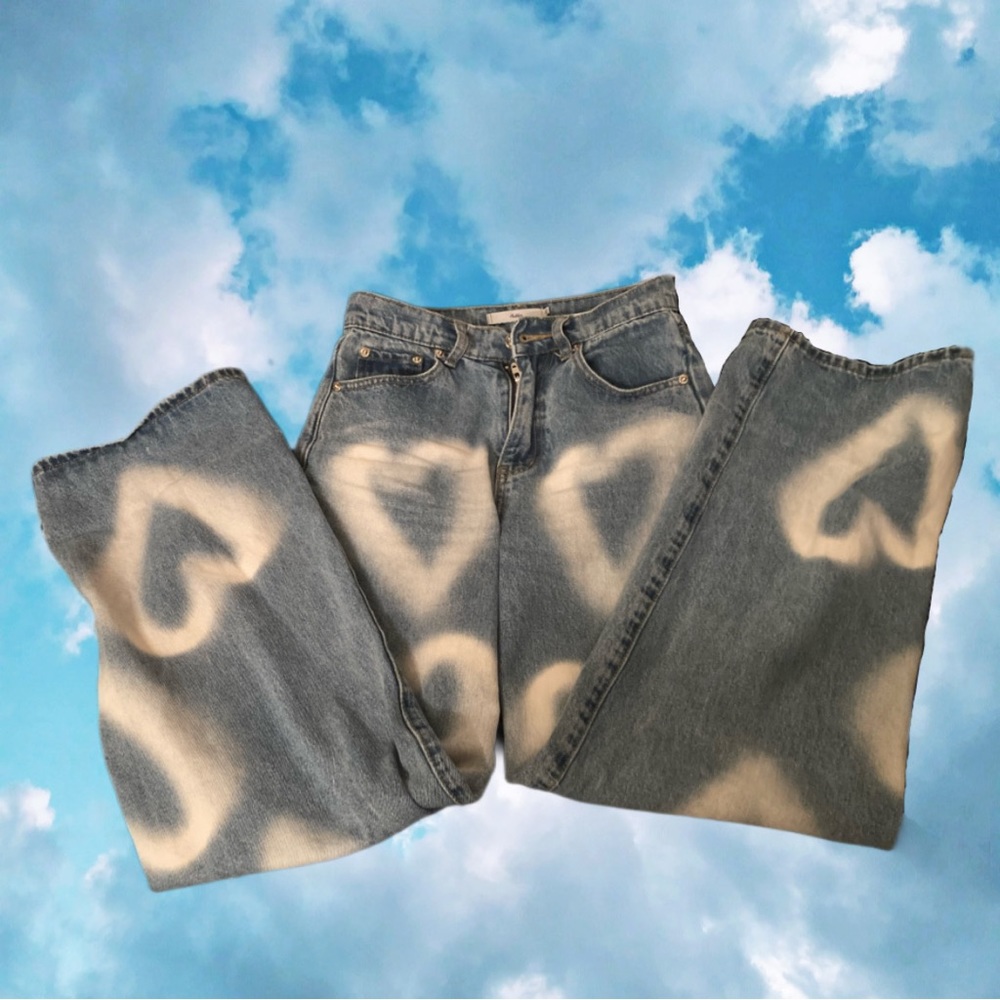 NWOT Adika Heart Jeans